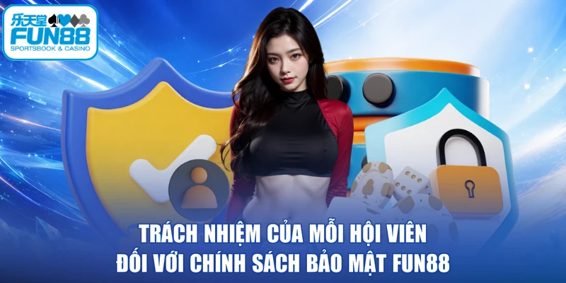 Trách nhiệm của mỗi hội viên đối với chính sách bảo mật FUN88